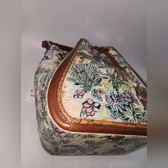 Brahmin Melinda Satchel in Souvenir Panthera NWT - Picture 11 of 15